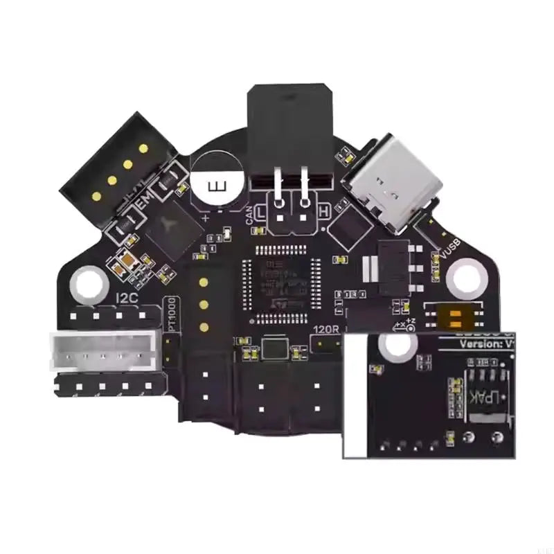 EBB36 CAN Adapter Board Hot End Board Filament Break Blockage Detection for Stepper Motor Extruder Nozzle Head Tool K1KF Quake Black China Mainland
