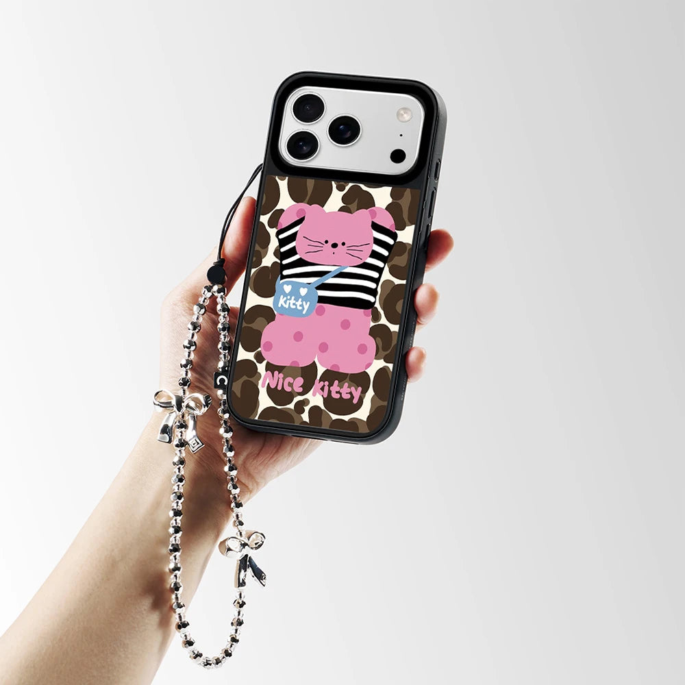 6090736 Mirror Surface Magnetic Phone Case Cover for IPhone 13 14 15 16 17 18 Pro Max Case Quake