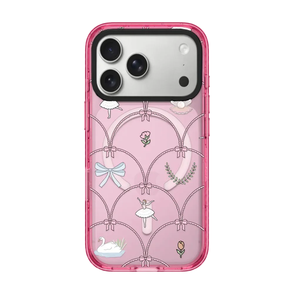6090854 Pink Border Magnetic Case: Compatible with IPhone 18 17 16 15 14 13 Pro Max 18Pro Quake