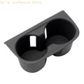 Shock Absorbing Cup Holder Liner Silicone Protector for Select Models Reducing Cabin Noise Car Interior Accessories H8WE Quake black CN