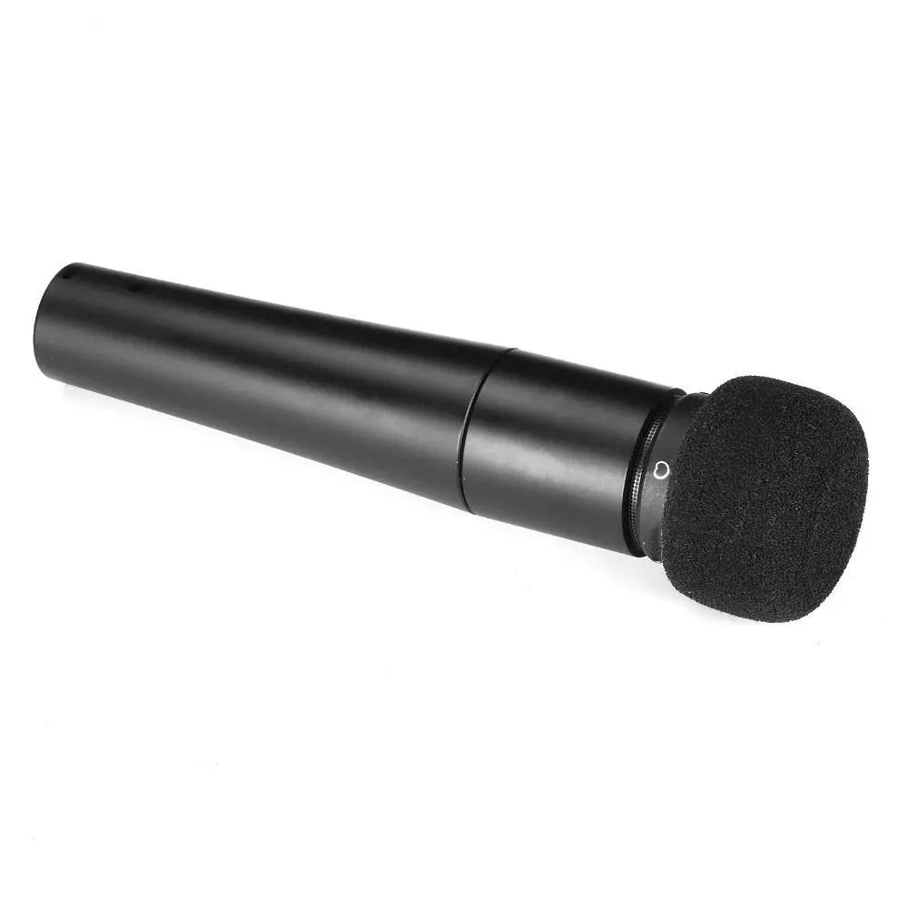 Replacement Mic Windscreen Cover Flocked Sponge Foam Windproof Microphone Cover Noise Reduction Sponge for Shure SM57 Quake