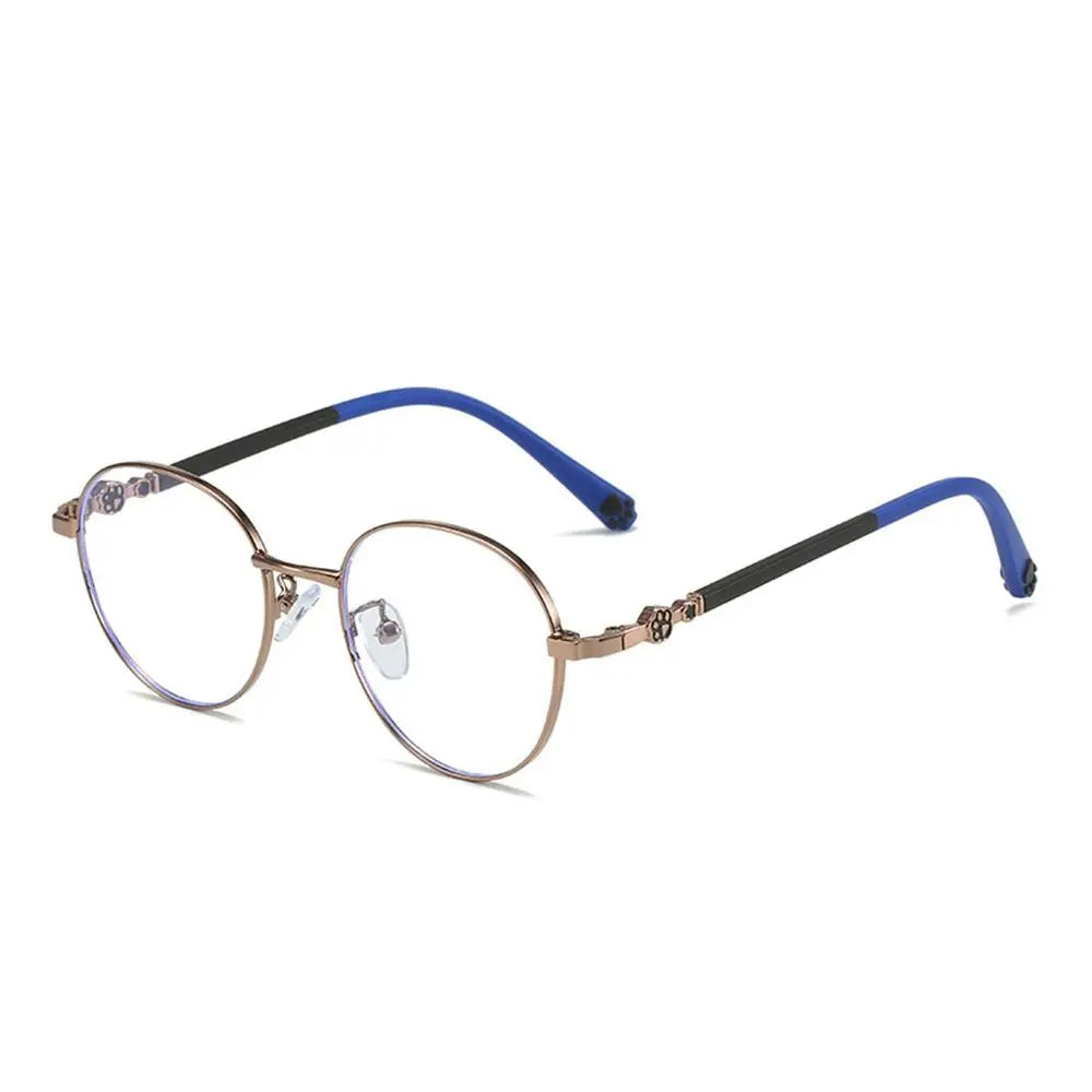 Blue Light Blocking Glasses for Kids Cute Cat Paw Pattern Optical Eyewear Children Boys Girls Anti Blue Rays Computer Goggles Quake 8