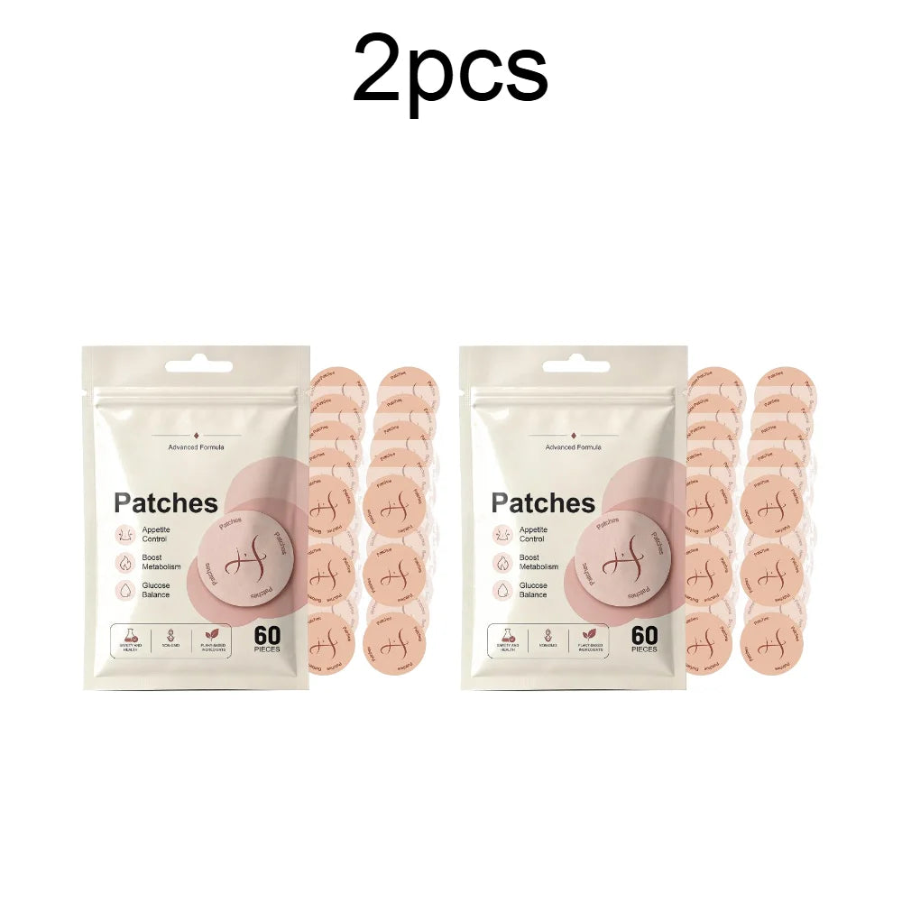Berberine Patch Daily Wellness Support Breathable Gentle Adhesive Body Patch Long Wear Comfortable Skin Care Quake 2pcs