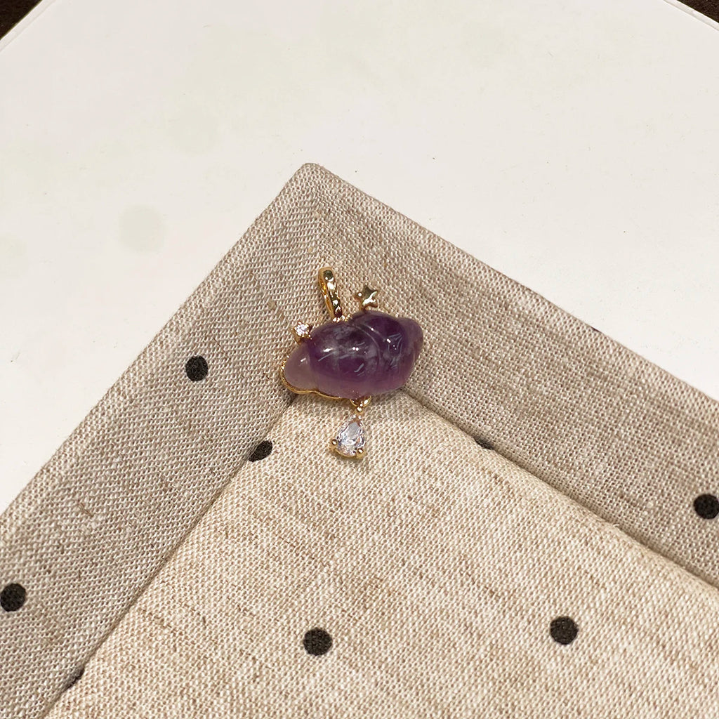 Natural Stone Star Diamond Pendant 19x24mm For Jewelry Making DIY Necklace Bracelet Earrings Chains Accessory Quake