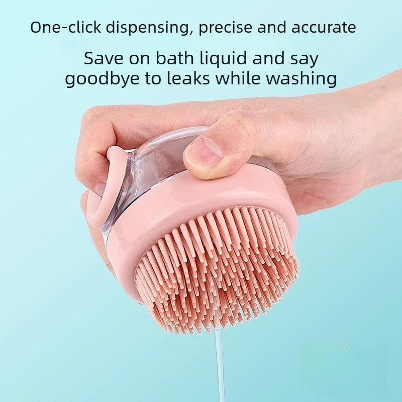 1PC Pet Bath Massage Glove Brush Cat Floating Hair Comb Dog Teddy Bichon Knot Remover Grooming Cleaning Bath Supply Quake