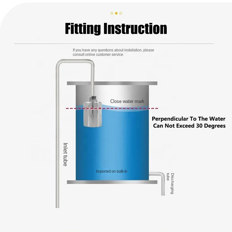 High End Water Level Control Valve Wholesale Ball Type Stainless Steel Float Ball Valve for Water Tower Quake
