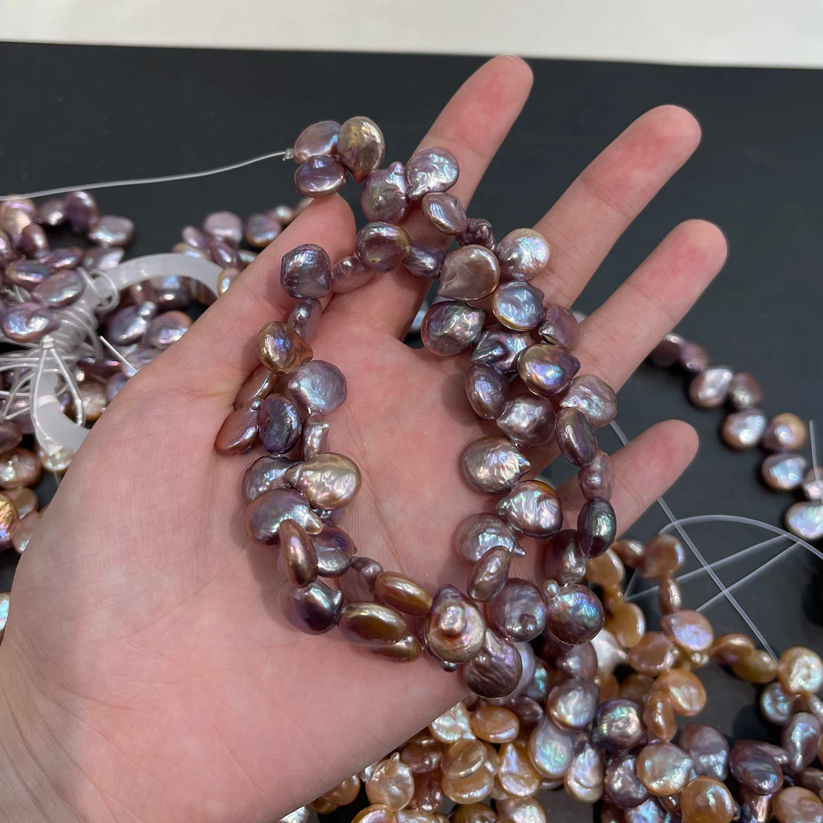 Natural Freshwater Pearl Baroque Pearl 11-12mm For Jewelry Making DIY Necklace Bracelet Chains Earrings Accessory Quake