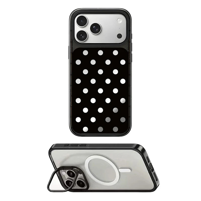 6092079 Impact Case - Mirror / Glaze Magnetic Cover: Compatible with IPhone 18 17 Pro Max 18Pro Quake stand (MagSafe) for iPhone 18 Pro