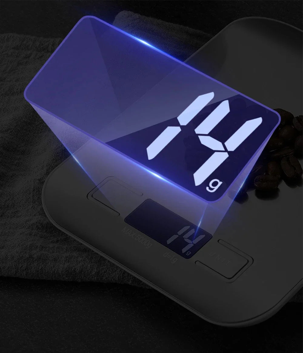 Household Kitchen High-precision Electronic Pastry Baking Scale Small Food Baking Scale 10kg/1g Accurate Weighing Quake