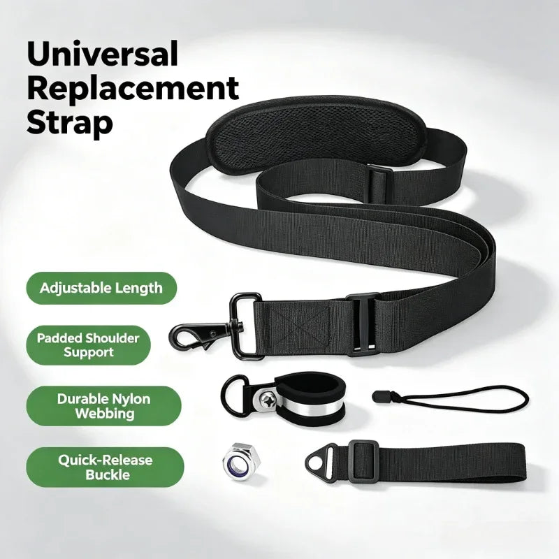 Multifunctional Shoulder Strap Kit Sturdy Anti Slip Harness for Hedge Trimmer Weeder and Leaf Blower Garden Tools Quake