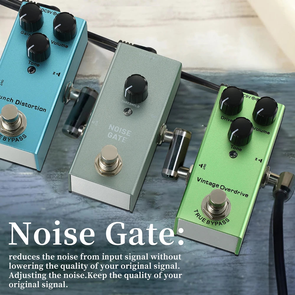 Electric Guitar Pedal Vintage Overdrive/US Dream/Classic Chorus/Vintage Phase/Tremolo/Analog delay/Digital Delay/Ultimate Drive Quake