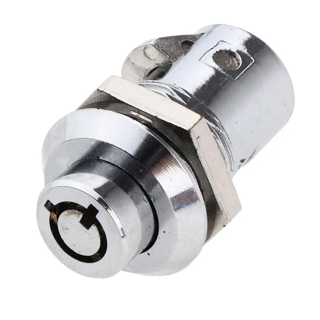 Chrome Plated Tubular Cam Lock Latch Secure Drawer Cylinder Keyed Alike for Office Cabinet Storage Quake