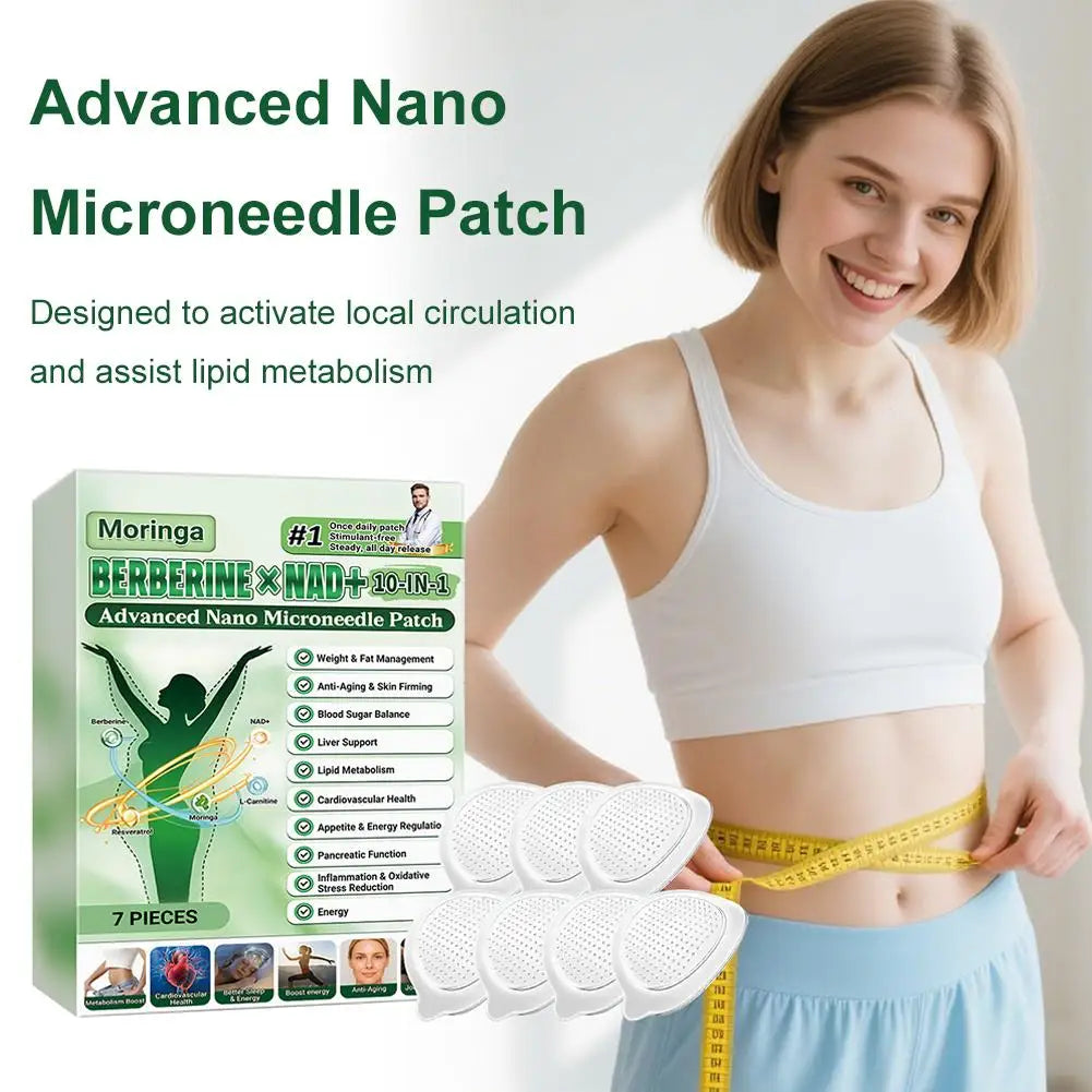 Advanced Nano Microneedle Patch For Body Skin Daily Use External Application Care Sticker Breathable Comfor Adhesion ≤0.3mm Quake