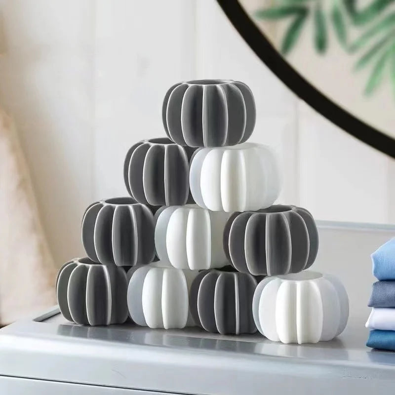 Silicone Laundry Ball Reusable Clothes Hair Cleaning Tool Pet Hair Remover Washing Machine Cat Hair Catcher Laundry Ball Quake