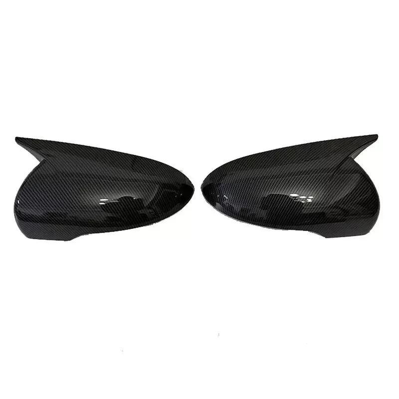 For Kia Sorento 2015-2020 Car Rearview Side Mirror Cover Wing Cap Exterior Door Rear View Case Trim Sticker Carbon Fiber Black Quake Carbon