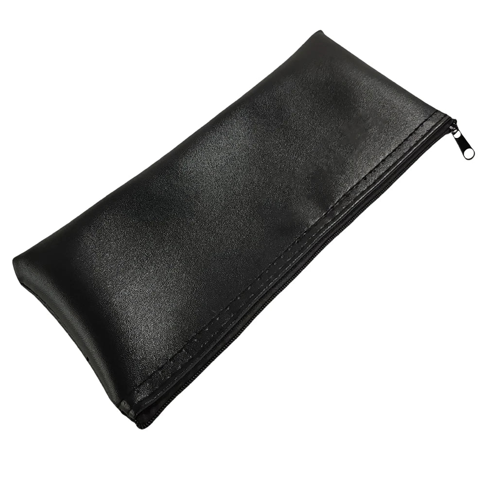 1/2pcs Portable Wireless Microphone Storage Carrying Bag, PU Leather Microphone Pouch For Shure SM57, SM58,SM11 Quake 1pc