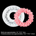 DIY Handmade Soap Raspberry Ring Silicone Mold Chocolate Mousse Cake Decoration Silicone Mold Quake A