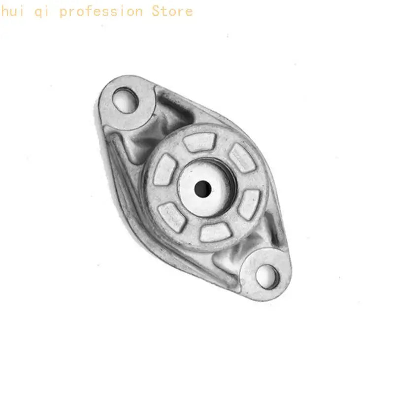 Rear Suspension Top Support Bearing, Shock Strut Mount Assembly with Cast Aluminum Housing, Rubber Isolation Insert, and Ref Quake CN