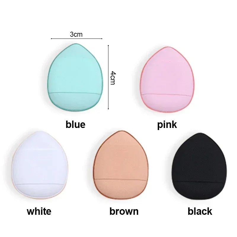 Makeup Tools Powder Sponge Face 6Pcs Mini Finger Puff Foundation Small Air Cushion Concealer BB Cream Cosmetic Applicator Quake
