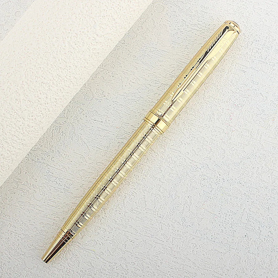 High Quality Multiple Colour Metal Ballpoint Pens Administrative Office Stationery Luxurs Blue Ink Quake