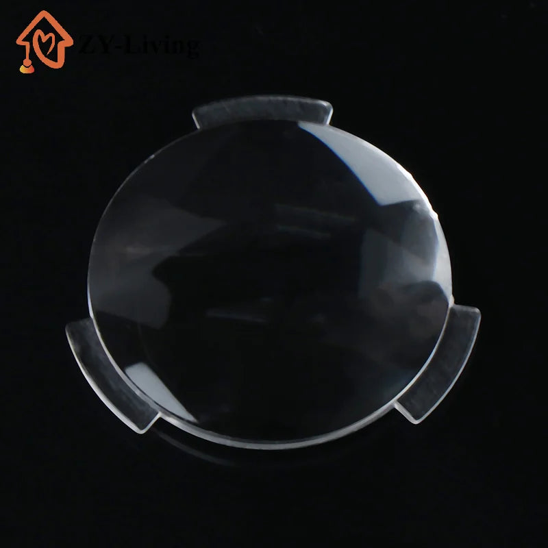 2/4Pcs 25*45MM Transparent Virtual Reality Lens Aspheric Biconvex Lenses Replacement Quake