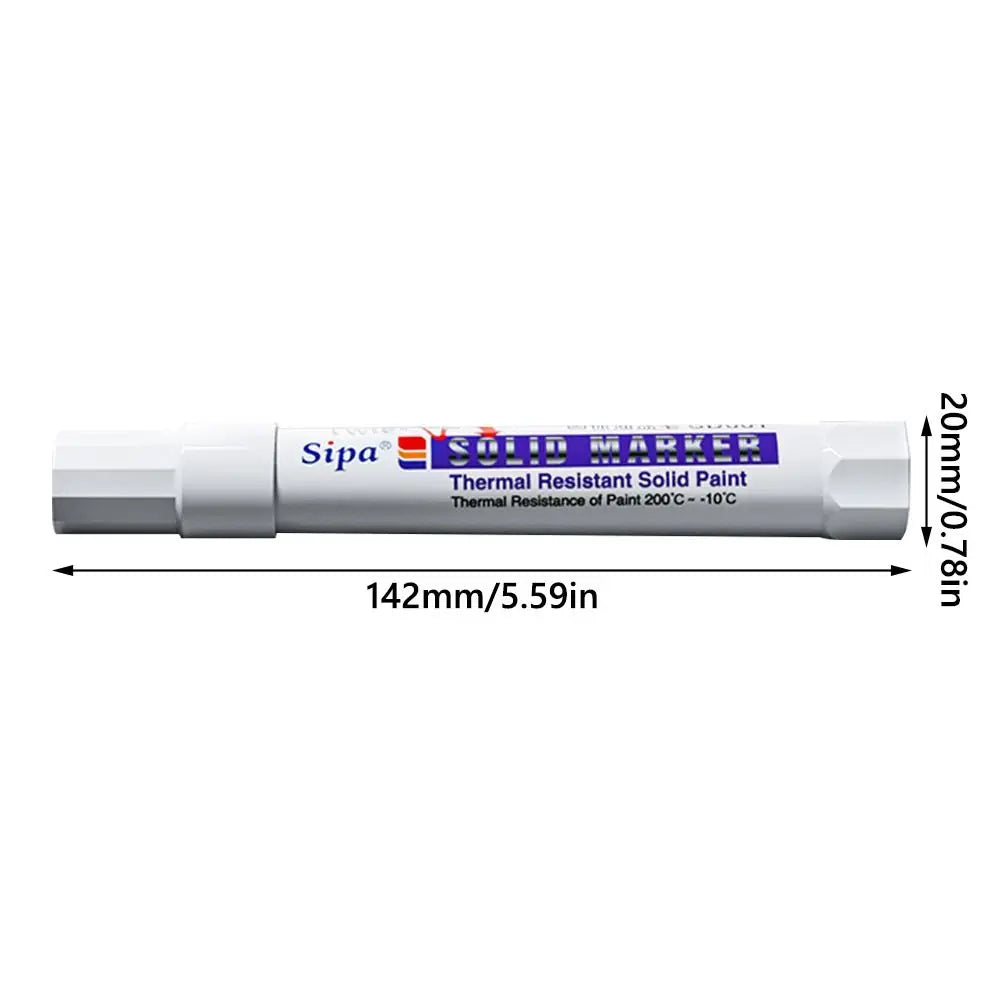 Solid Paint Pen Oil-based Ink Waterproof Solid Paint Marker High Temperature Resistant Art Painting Pen Quake