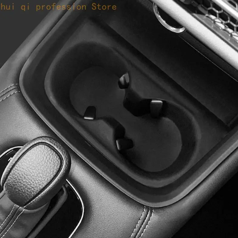 Shock Absorbing Cup Holder Liner Silicone Protector for Select Models Reducing Cabin Noise Car Interior Accessories H8WE Quake