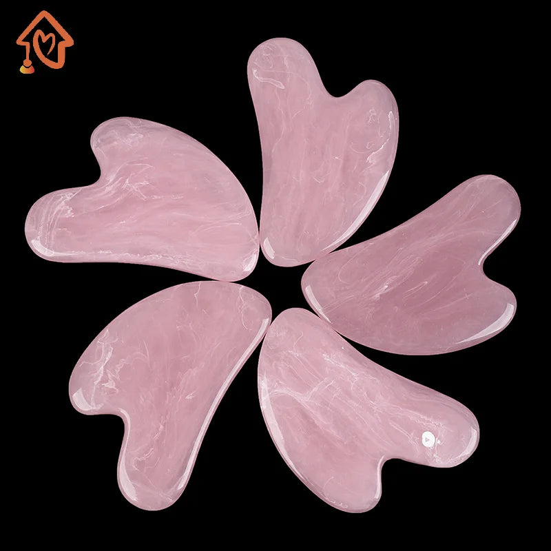 1PCS Guasha Scraping Massage Scraper Face Massager Acupuncture Gua Sha Board Quake