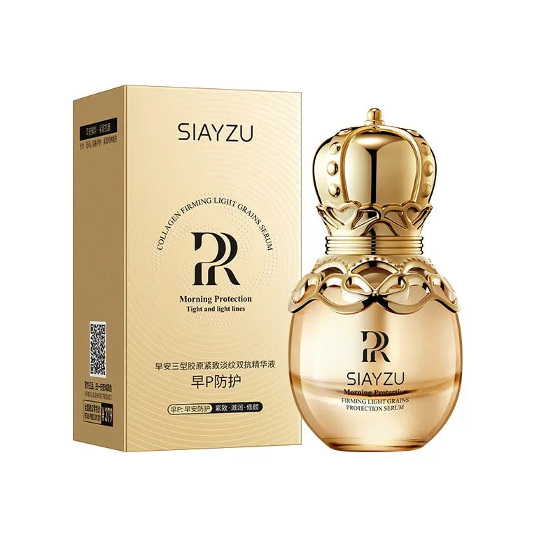 Anti-wrinkle Night Type III Collagen Repairing Serum Morning Moisturizing Essence Liquid Skin Lifting Firming Moisturizing Serum Quake Day Serum