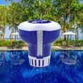 Pool Chlorine Floater Swimming Pool Floating Supplies Pool Clarifiers with Thermometer for Chlorine Hot Spring Pools Quake Default Title