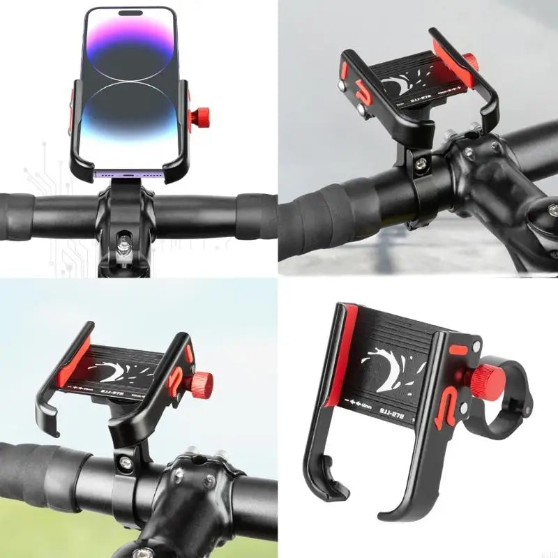 Scooter Bike Handlebar Mounted Cellphone Cradles Universal Phone Holder K1KF Quake