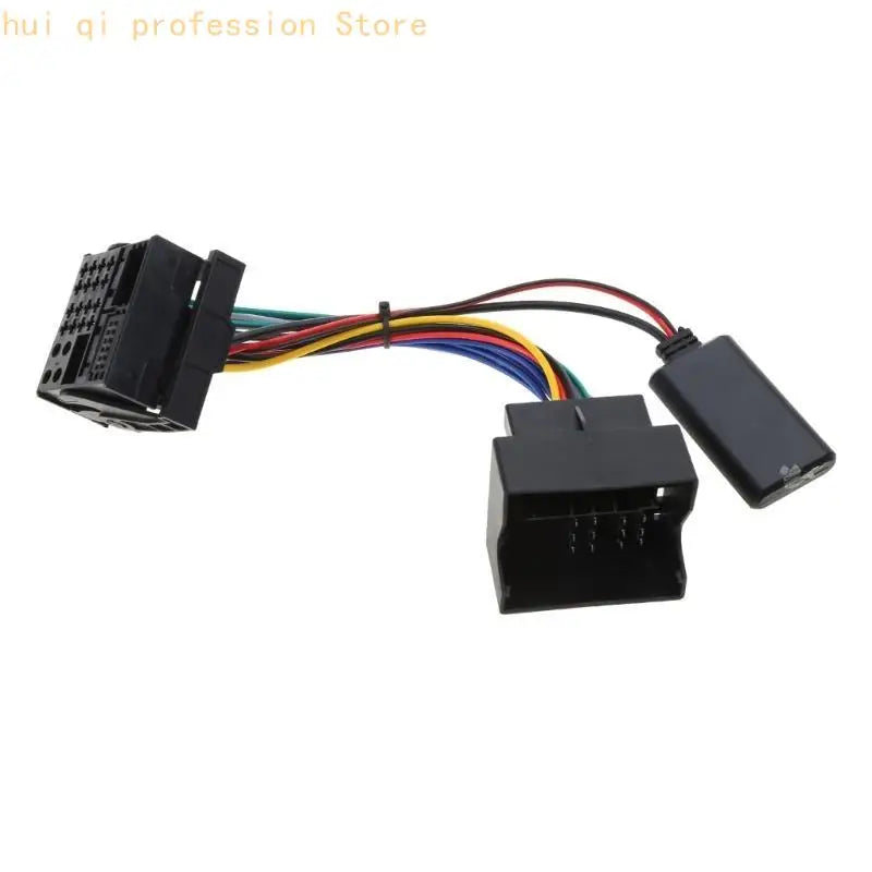 Music Receiver Car Stereo Cable Adapter Microphone for E60 E61 E90 E91 E92 E93 H8WE Quake