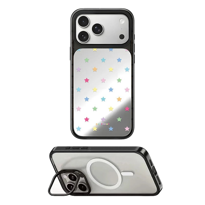 6092054 Impact Case - Mirror / Glaze Magnetic Cover: Compatible with IPhone 18 17 Pro Max 18Pro Quake stand (MagSafe) 2 for iPhone 17 Pro
