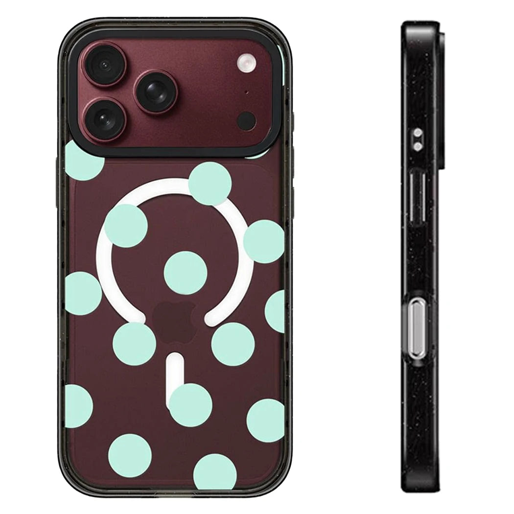 6091745 Impact Black Border Magnetic Case: Compatible with IPhone 18 17 16 15 14 13 Pro Max 18Pro Quake impact (no magsafe) iPhone17