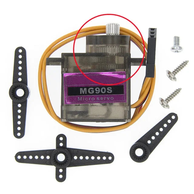 SG90 MG90 MG90S Servos Digital MG995 MG996 Servo Metal Gear for Futaba JR Car RC Model Helicopter Boat For Arduino UNO Diy Quake MG90 Metal gear-180