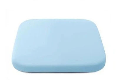 Ultra Thick Soft Foam Seat Cushion Office Chair Pad Car Seat Support Lumbar Pain Relief Long Sitting Comfort Quake SKY BLUE