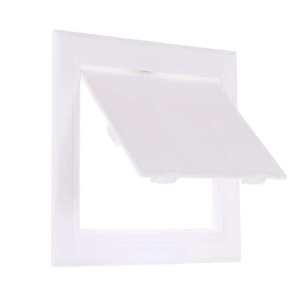 Universal White Access Panel Door Plastic Removable Inspection Hole Wall Access Doors Doors Wall Ceiling Quake 300x300mm