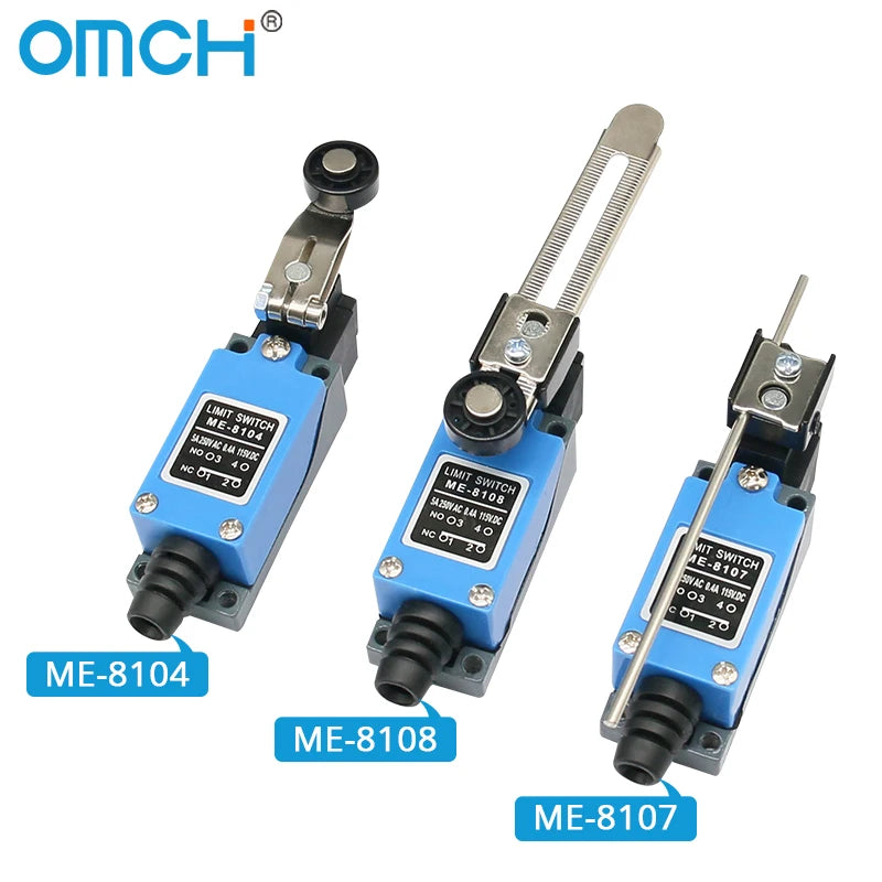 OMCH Instantaneous Limit Switches ME8104 8107 8108 8111 8112 8122 8166 8169 9101 Limit Switches for Sealed Industrial Machi Quake