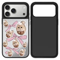 Am I Cute Puppy Mirror Surface Magnetic Phone Case Cover for IPhone 12 13 14 15 16 17 18 Pro Max Case Quake mirror (no magsafe) iPhone 15 Pro