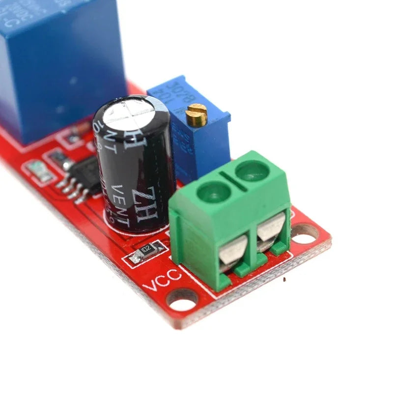 Timer Switch Adjustable NE555 Module Time Delay Relay Module DC 12V Delay Relay Shield 0~10S Quake