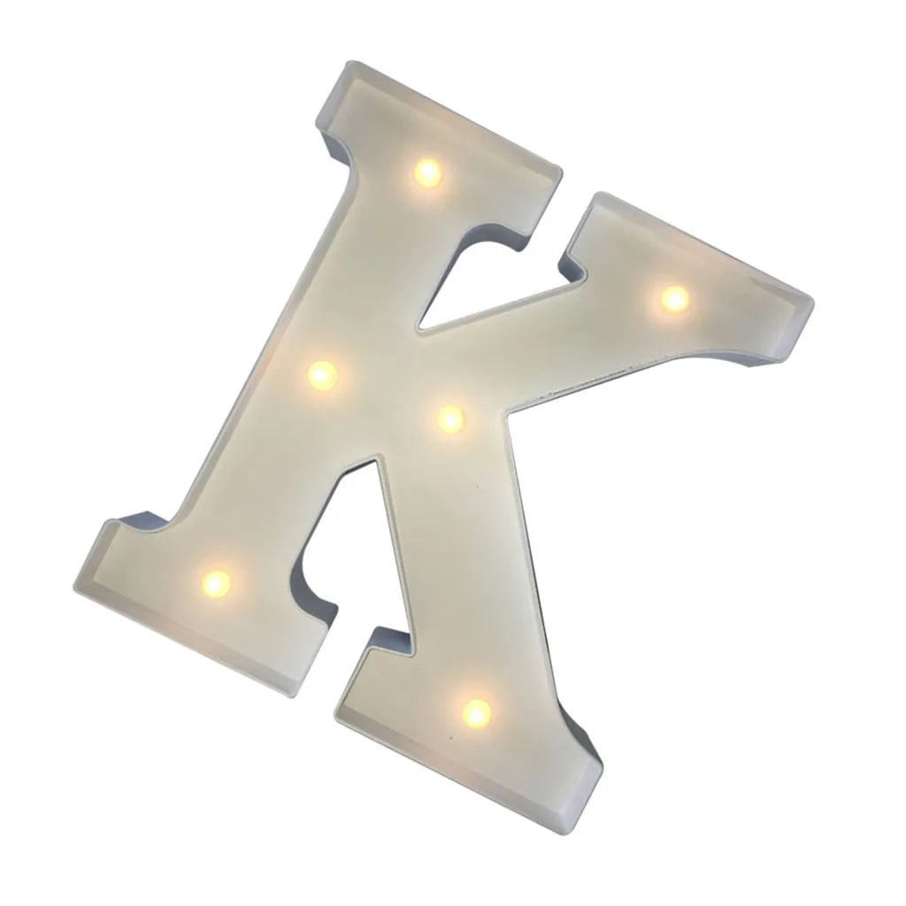 Freestanding LED Sign Custom Light Up Marquee Letter Plastic ABS Night Lamp for Birthday Party Quake Default Title