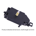 Shaft Length 22.5mm, DIY Quartz Clock Movement, Clock Parts Repair Parts Quartz Quake Default Title