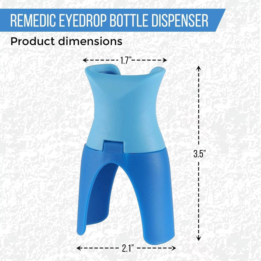 Reusable Eyedrops Holder Eye Drops Bottle Helper Eye Ointments Drops Holder Device Eyedrop Guide Aid Help Applicator Care Tool Quake