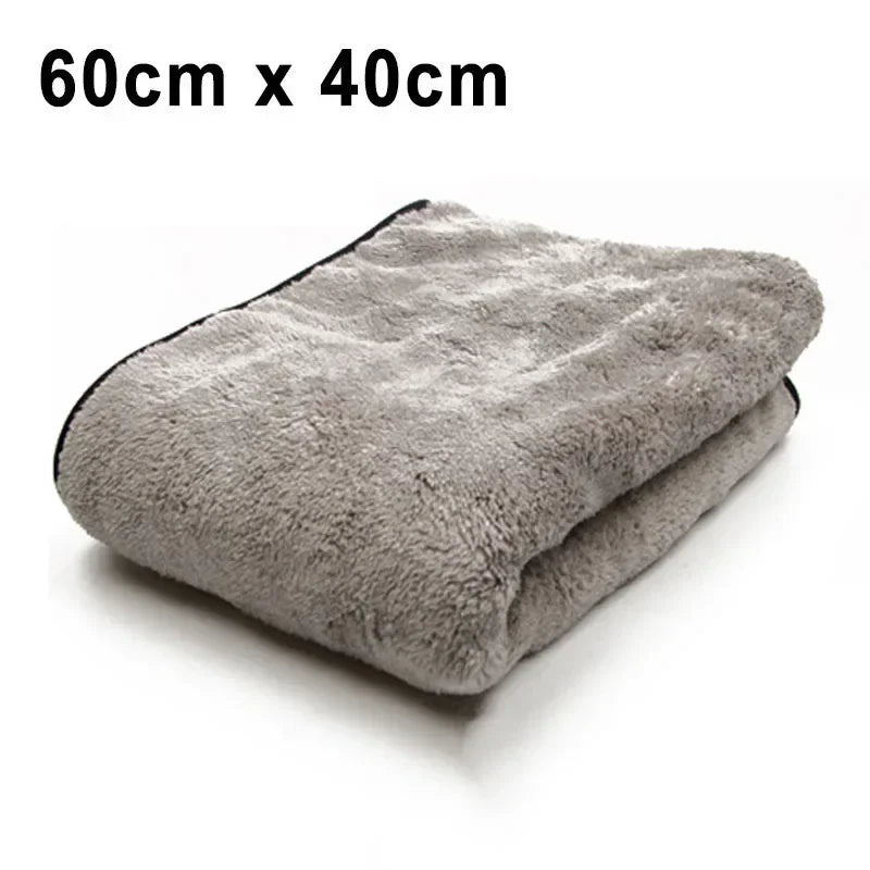 Microfiber Towel Car Wash Accessories Super Absorbency Car Cleaning Cloth Premium Microfiber Auto Towel One Time Drying Quake 40x60cm