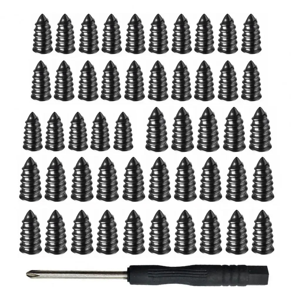 40/50/60Pcs Tire Repair Rubber Nails Kit Screw-in Tire Repair Nails Car Motorcycle Truck Vacuum Tires Puncture Repair Screws Quake 50pcs