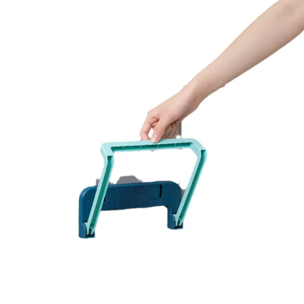 Portable Foldable Washbasin Storage Rack Wall-mounted Basin Bracket without Drilling Home Bathroom Storage Hook Quake