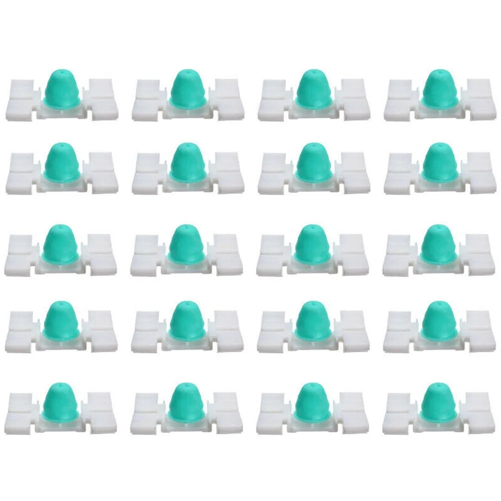 20 PCS Door Moulding Trim Clip Compatible with For BMW E36 E46 325 328 323 330 Moulding Fastener Retaining Clips Quake