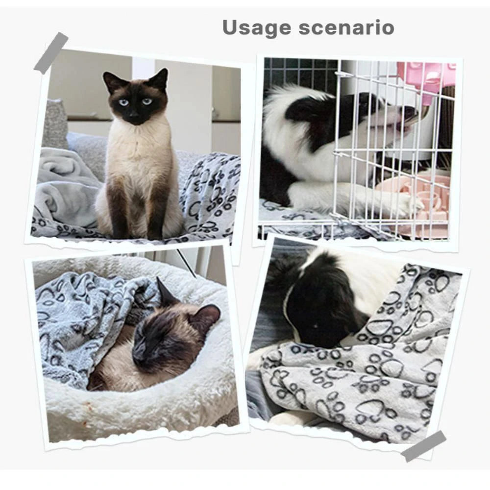 Fuzzy Comfort Dog Blanket; Ultra-Soft and Cozy for Your Pet’s Ultimate Warmth and Serenity Quake