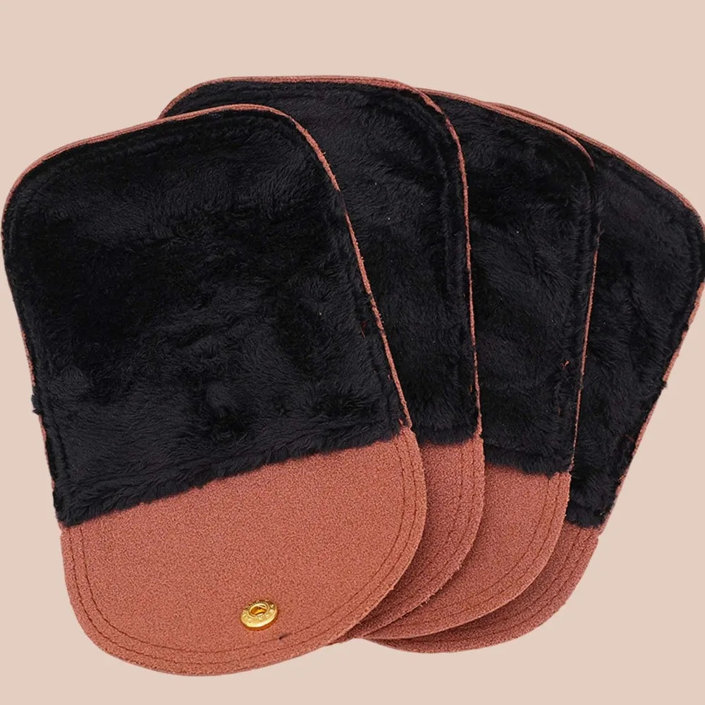 Shoes Polishing Glove Multifunctional Leather Handbag Polishing Cleaning Cloth Soft Plush Shoe Shine Cloth Handheld Towel Brush Quake