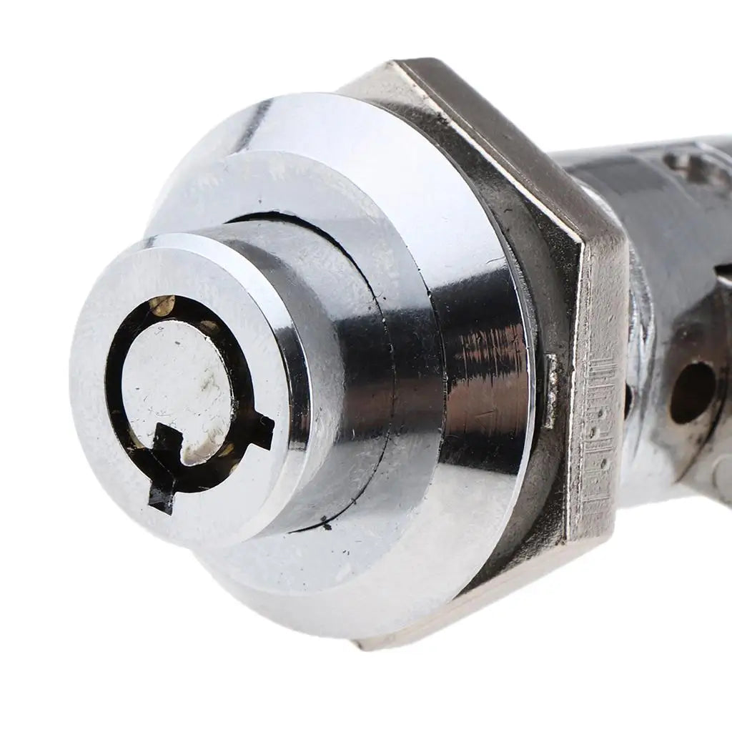 Chrome Plated Tubular Cam Lock Latch Secure Drawer Cylinder Keyed Alike for Office Cabinet Storage Quake